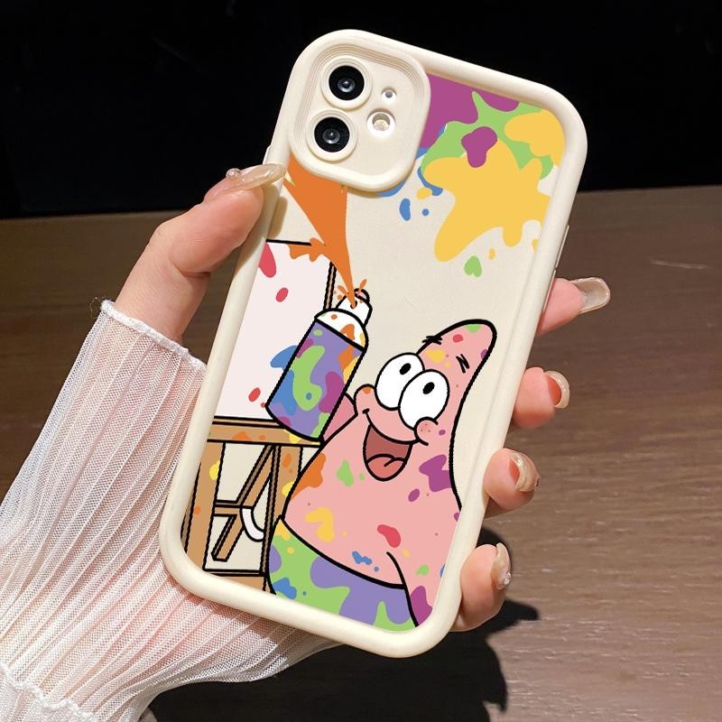 Pro Camera Softcase For Redmi 10A 10A Sport 10C 10X 4G 11A 12 4G 12C Case Cartoon Patrick Star Silic