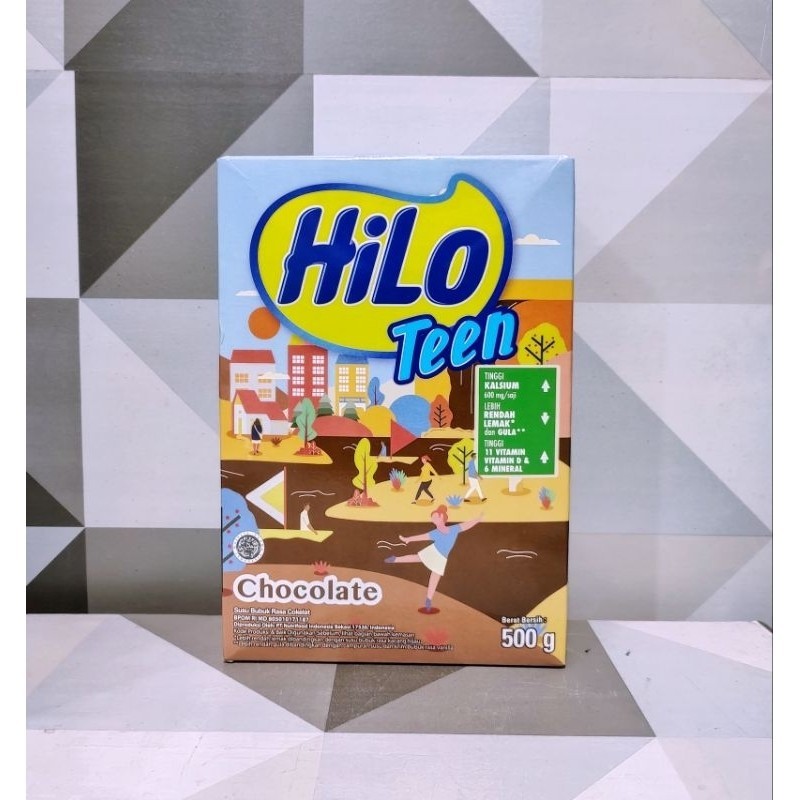 

HiLo Teen Kemasan 500 GR Susu Tinggi Kalsium