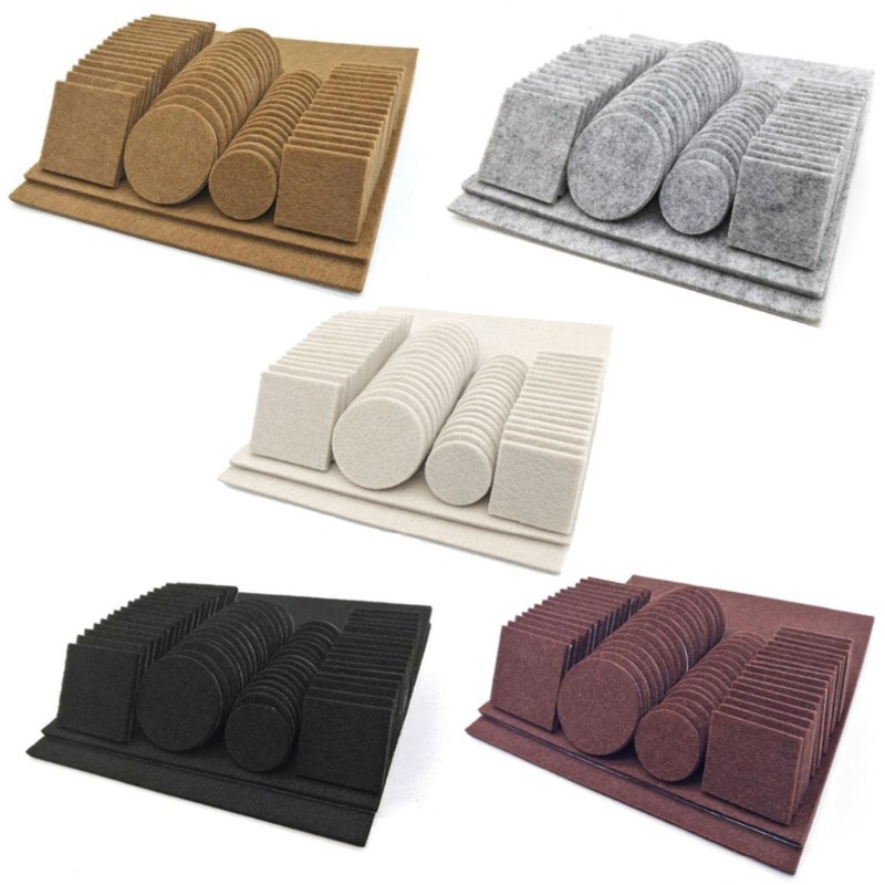 

Felt Pads 80/130pcs Self Adhesive Furniture for CH Table Living Room Bed