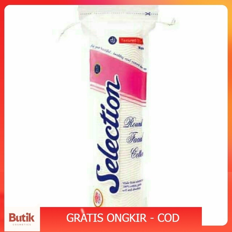 BC - Selection Kapas Wajah Bulat Oval Round Cotton Pad (80pcs)