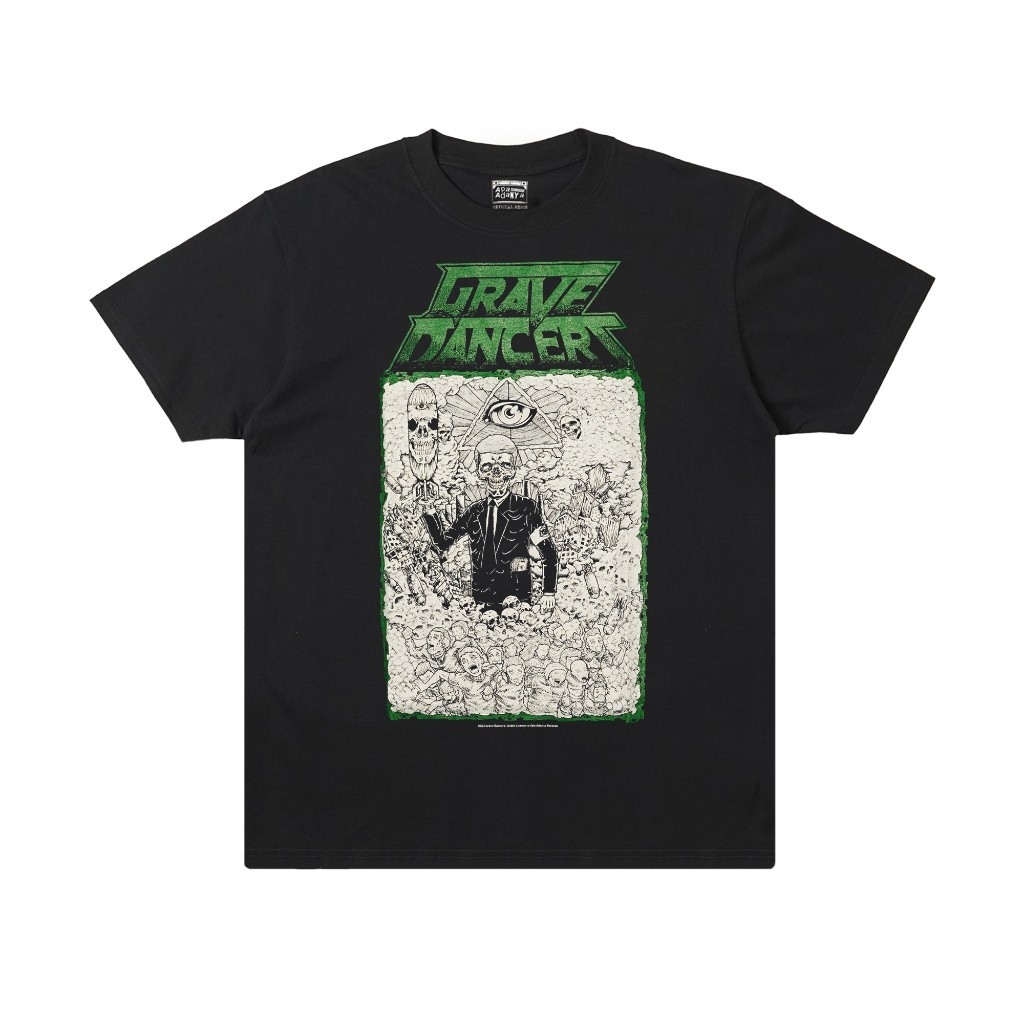 【COD】 Grave Dancers - Kebiadaban T-shirt - Black KAOS