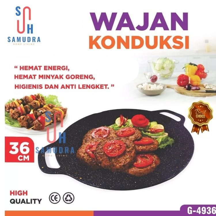 SM LIVING ALAT PANGGANG BBQ BARBEQUE MULTIGUNA GRILL PAN ANTI LENGKET