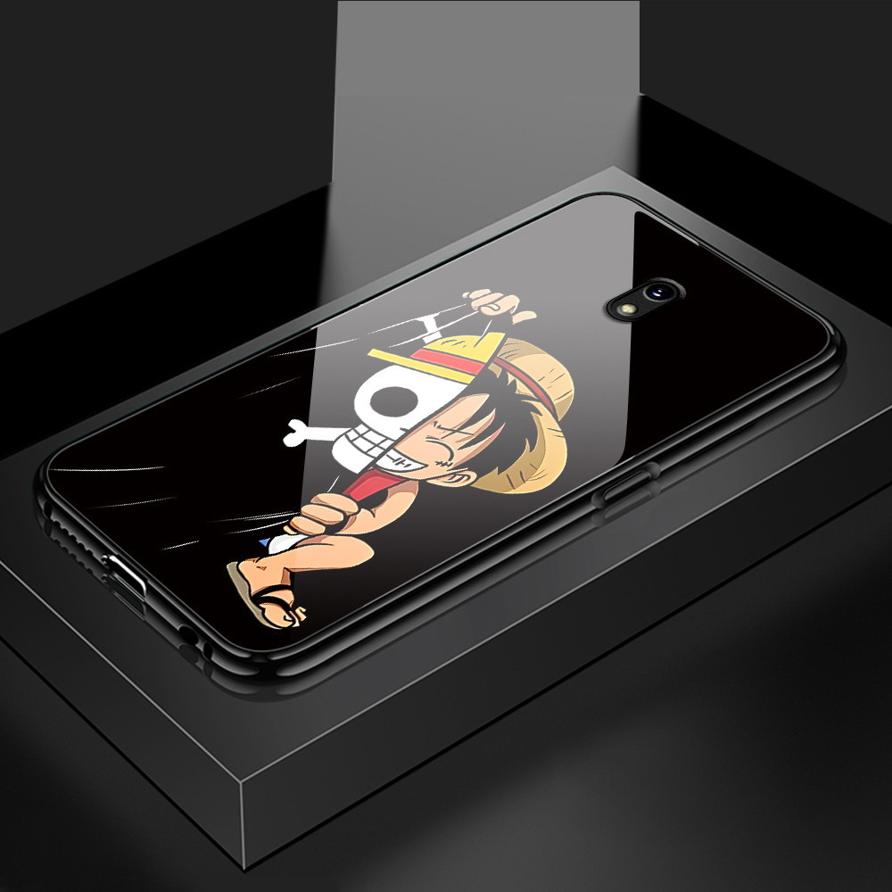 Xiaomi Redmi 8A  Untuk Hp Cassing Soft Phone Case Kesing Softcase Casing Luffy 2054 Sofcase