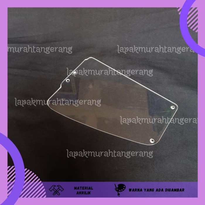 TUTUP COVER BAGASI MIO J MIO GT MIO S 125 XRIDE 125 MIO M3 MIO Z BAHAN AKRILIK PELINDUNG BOX BAGASI 