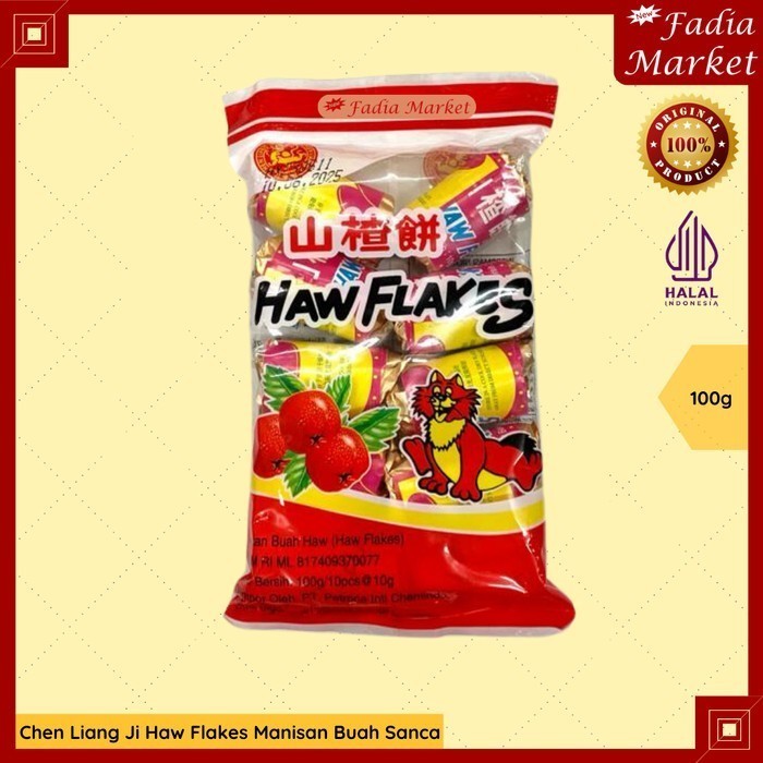 

Chen Liang Ji Manisan Asinan Sanca Buah Haw Flakes 100g