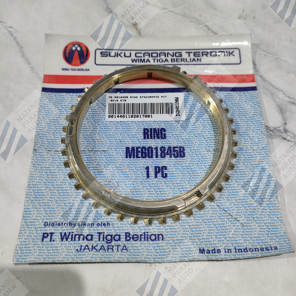 RING SYNCHROMIS MITSUBISHI 6D16 KTB ME 601845B