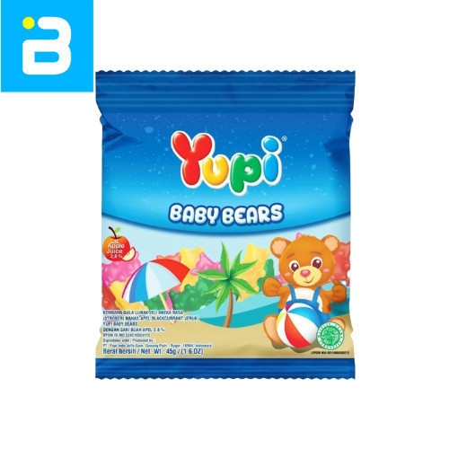 

Yupi Baby Bears Mini Bag 45G