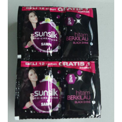 

SHAMPOO SUNSILK RENCENG isi 12sachet - Hitam AYUSHOP57