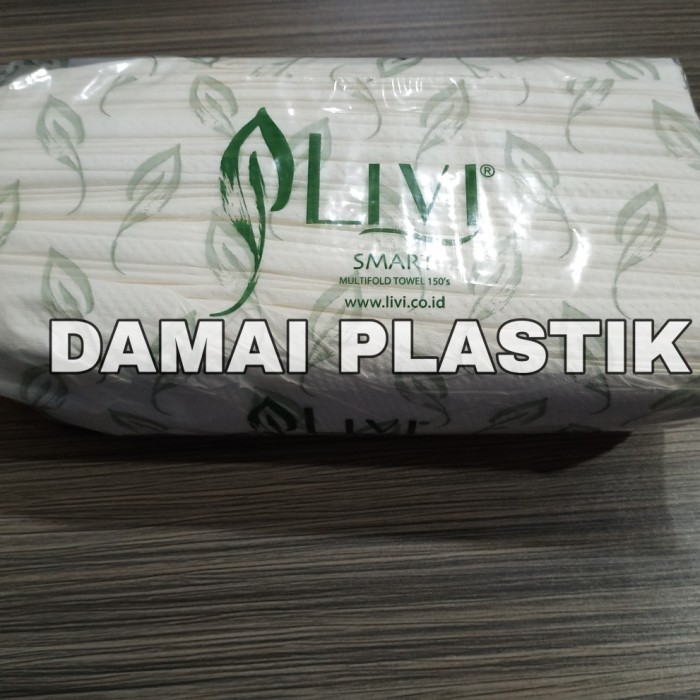 Tissue Livi SMART MULTIFOLD TOWEL 150 Sheet Tisu Livi