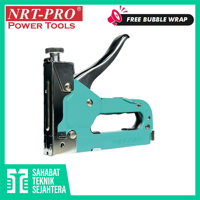 

NRT-PRO Staples 3 In 1 Stapler Paku Tembak Hekter Manual Gun Tacker Jok Motor