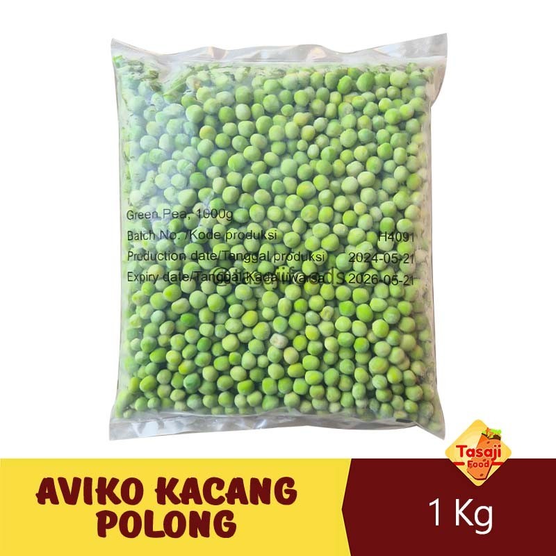 

Aviko Kacang Polong Green Peas 1 KG Grade A Sayur Beku