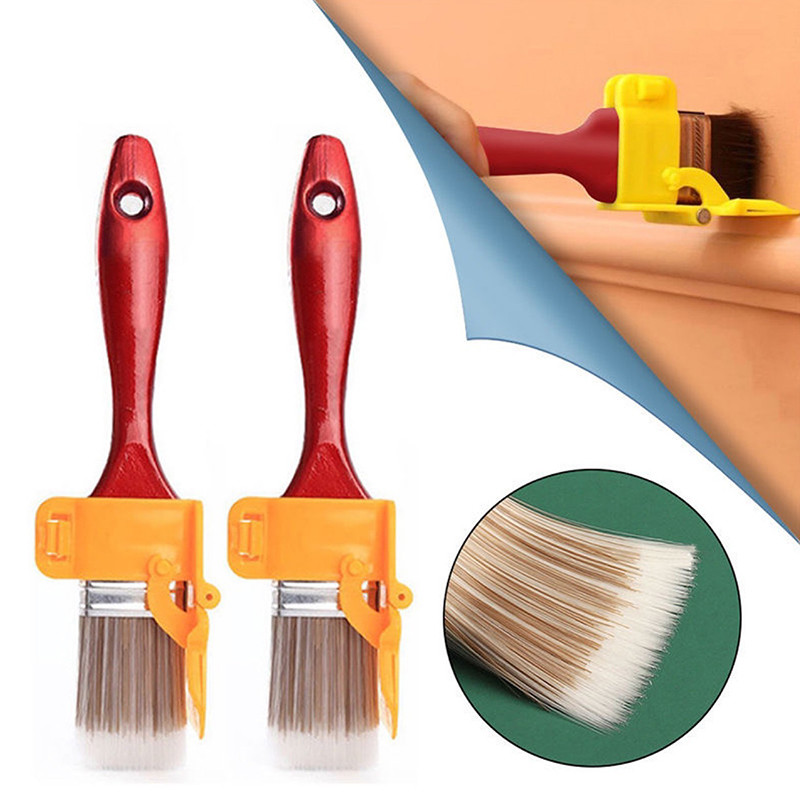 

Edger Paint Brush Multifunctional Painting Brush Color Separator Interior Wall Roof Paint Brush Latex Paint Trimming Color Tool