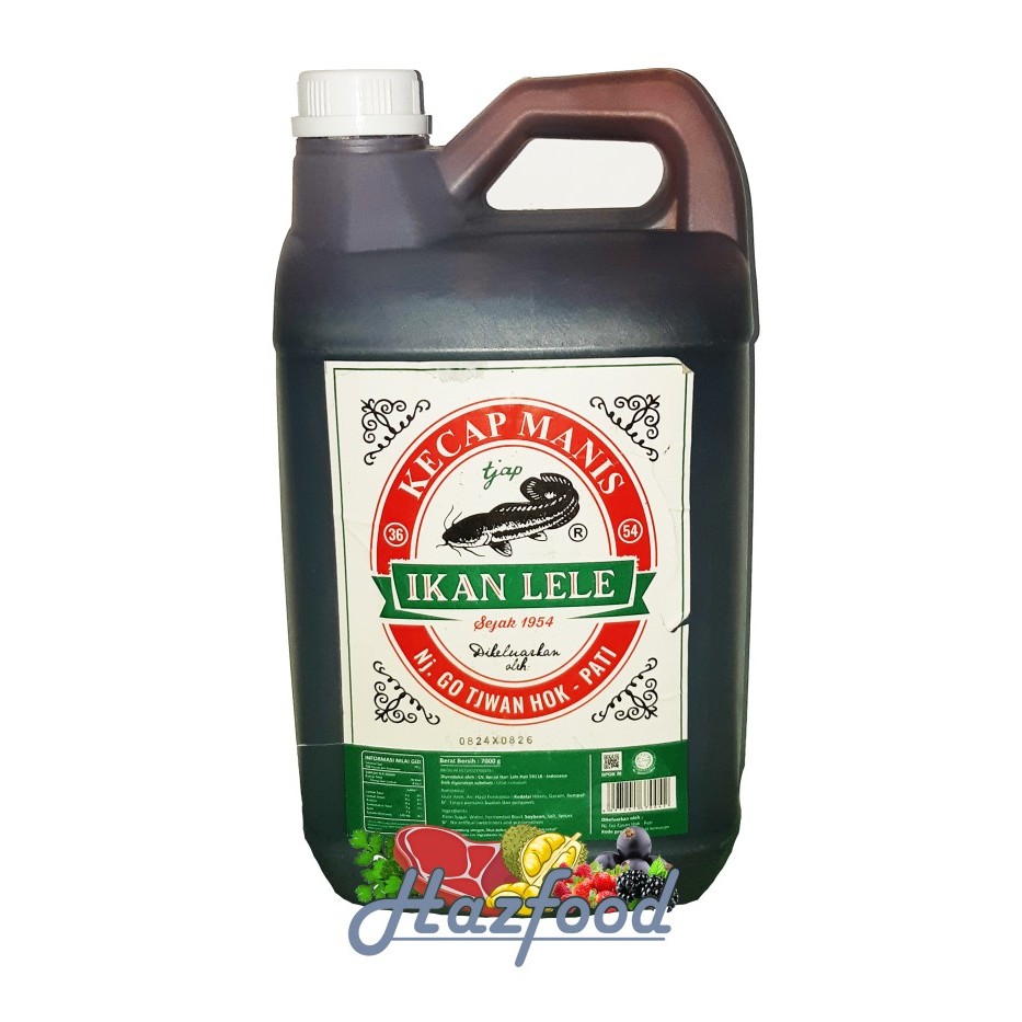 

Kecap Lele | Kecap Manis Sachet Cap Ikan Lele Jerigen 7 Kg