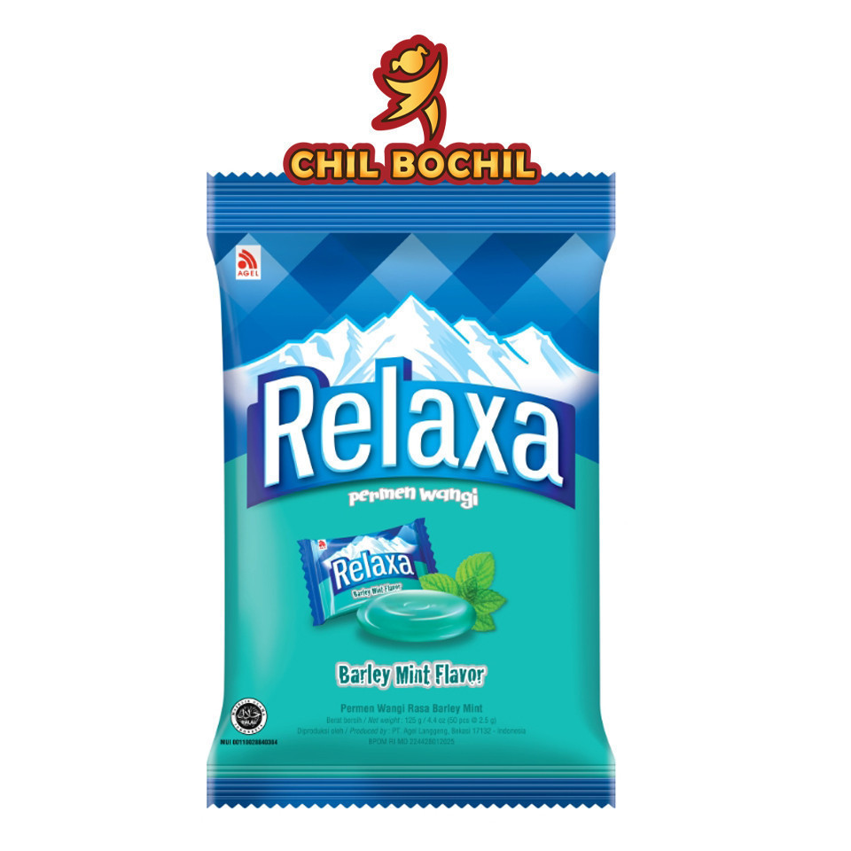 

RELAXA PERMEN WANGI BARLEY MINT FLAVOR 125GR - CHIL BOCHIL