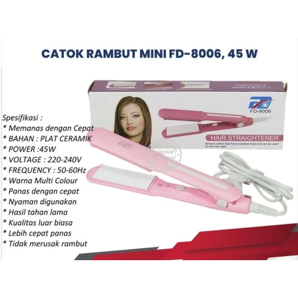 Catokan rambut fd-8006