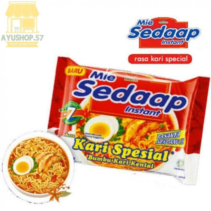 

5 pcs - Mie Sedaap Kari spesial - AYUSHOP57