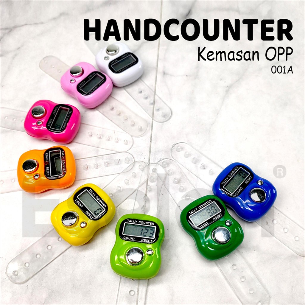 [MaxMart] DIGITAL Hand counter / Alat hitung tasbih / Tasbih Digital mini tally counter /Hand counte