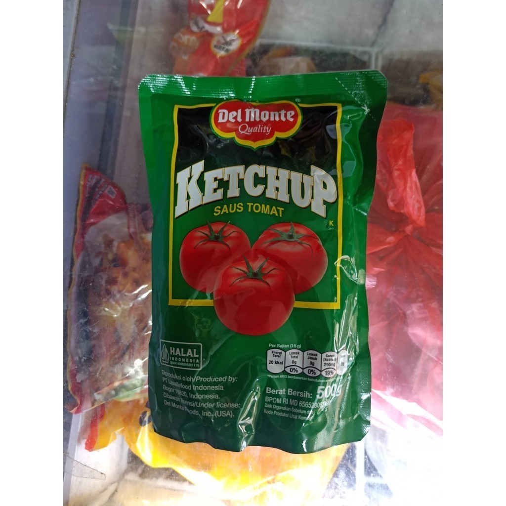 

Del Monte Tomat 500 gr POUCH