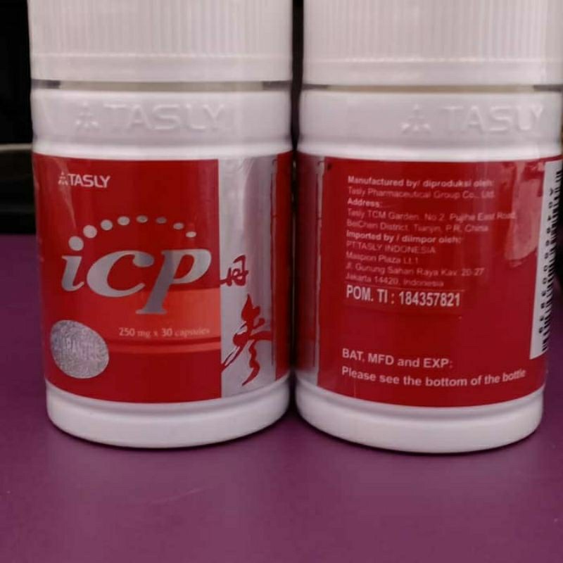 Tasly ICP Capsule asli original 100% obat sakit jantung tasly icp ICP