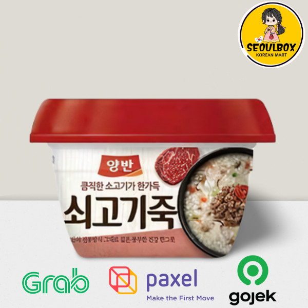 

Dongwon Rice Porridge With Beef 287g - Bubur Daging Sapi Made In Korea