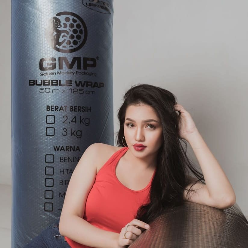 

[KIRIMHARIINI] - Bubble Wrap GMP Original Hitam/Transparant 125 CM X 50 METER (2,0 KG/ 2,3KG / 3KG)