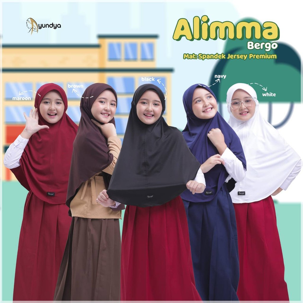 Bergo Alimma by Ayundya Hijab