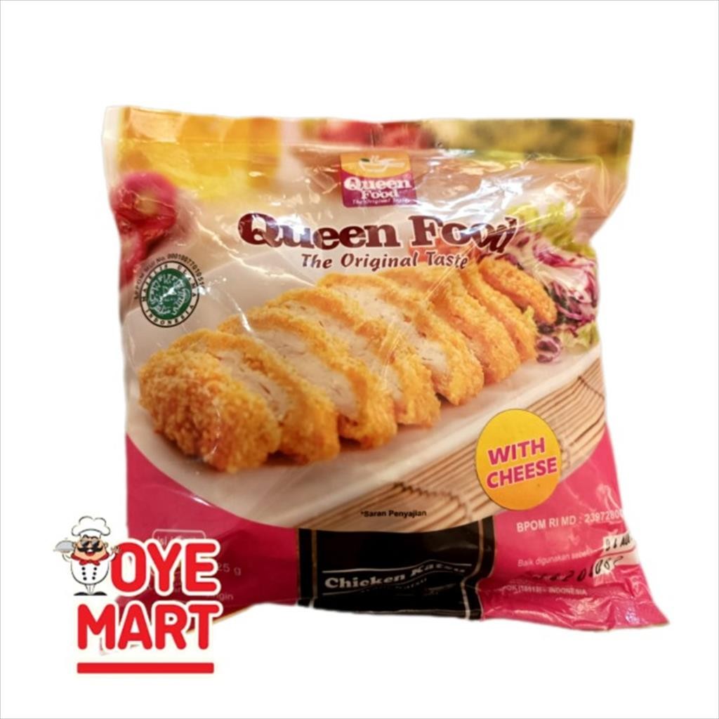 

QUEEN FOOD CHICKEN KATSU WITH CHEESE 325GR