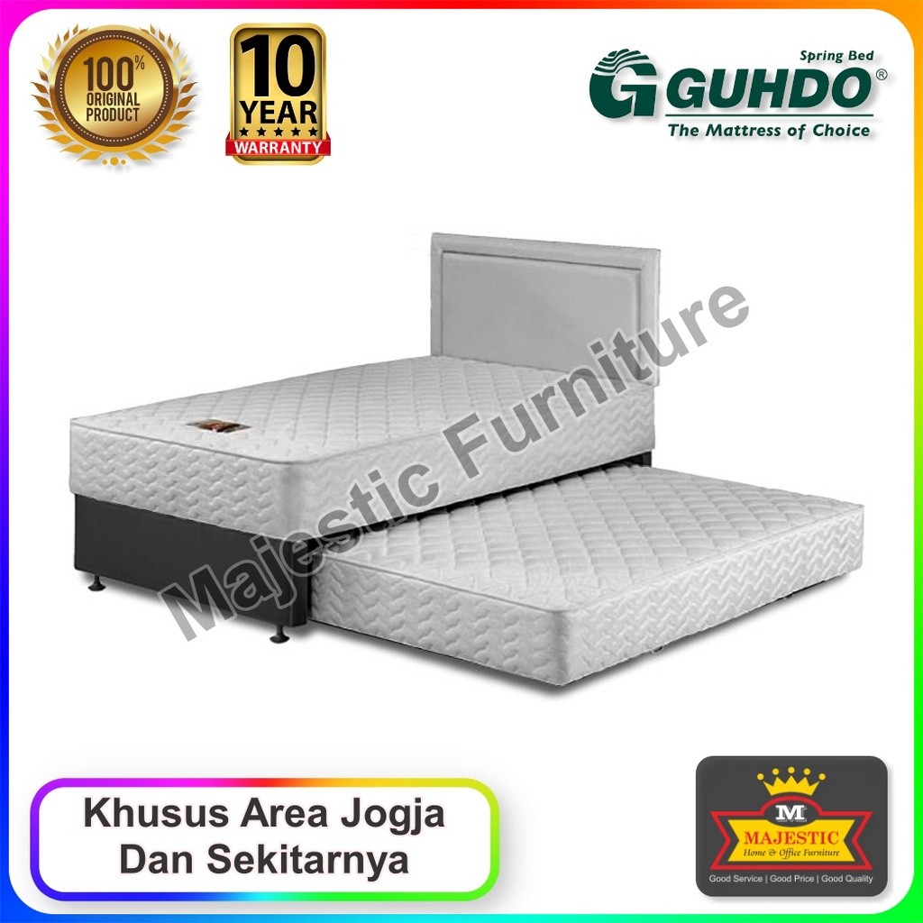 Set Spring Bed - Guhdo 2-in-1 New Prima Prospine - Jogja