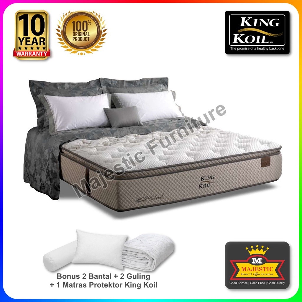 Kasur Spring Bed King Koil World Endorsed - Jogja