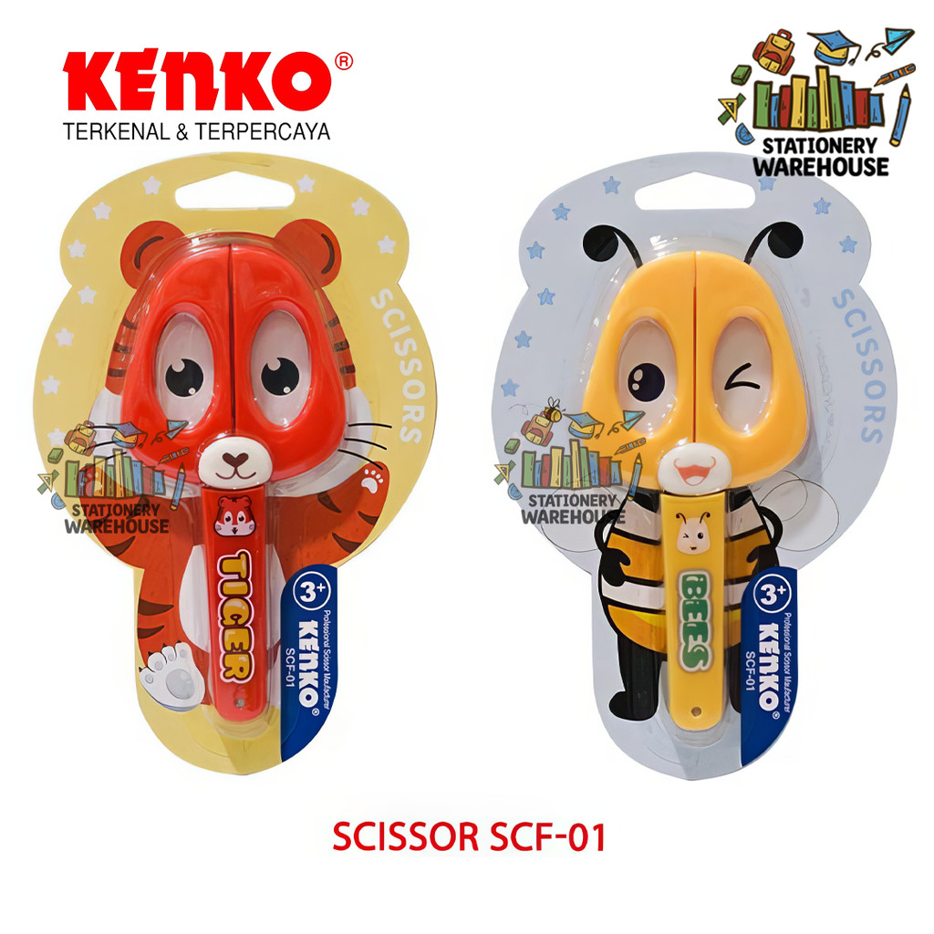 

Gunting Scissors KENKO SCF-01 TIGER BEES