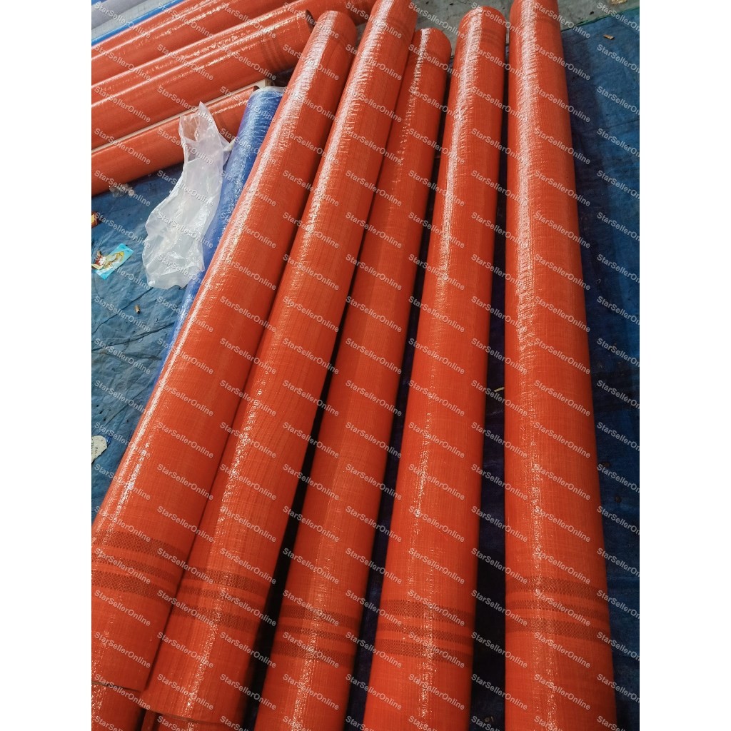 TERPAL TENDA A3 Ukuran 8x10 METER Orange Orange Latern