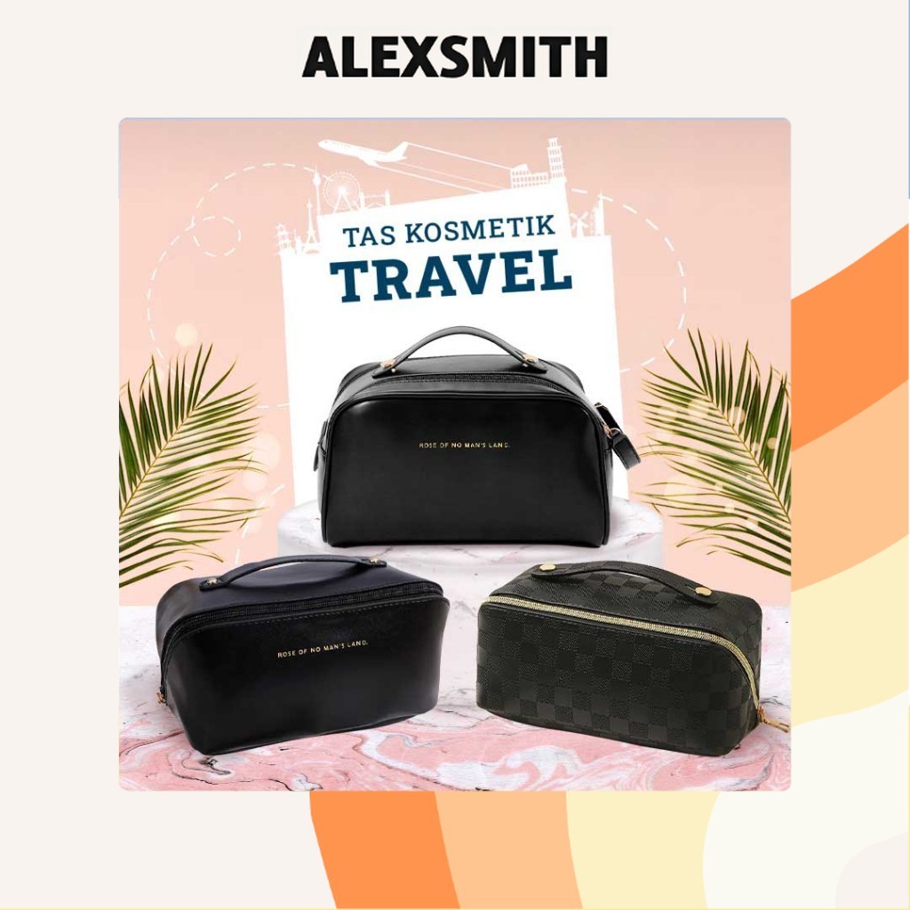 

Goto Vomna Tas Kosmetik Pouch Make Up Cosmetic Travel Bag Organizer