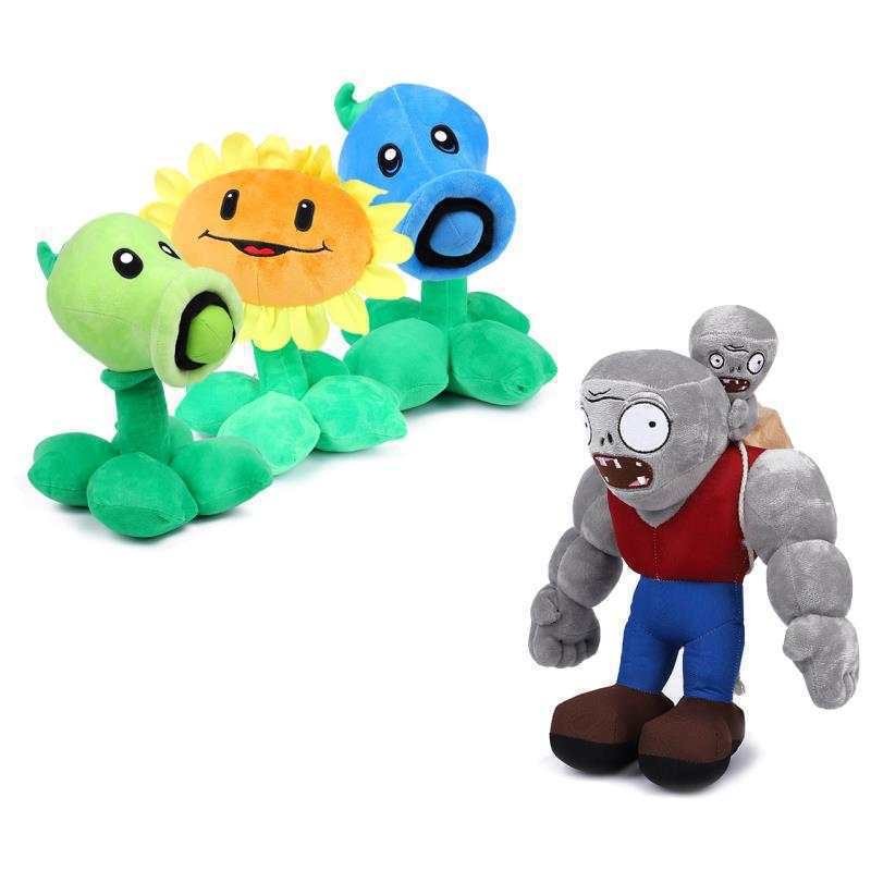 Plants vs Zombiesed 2 Video Game Character Plush Toys PVZ Plants Peashooter SunFlower Anime Stuffed 
