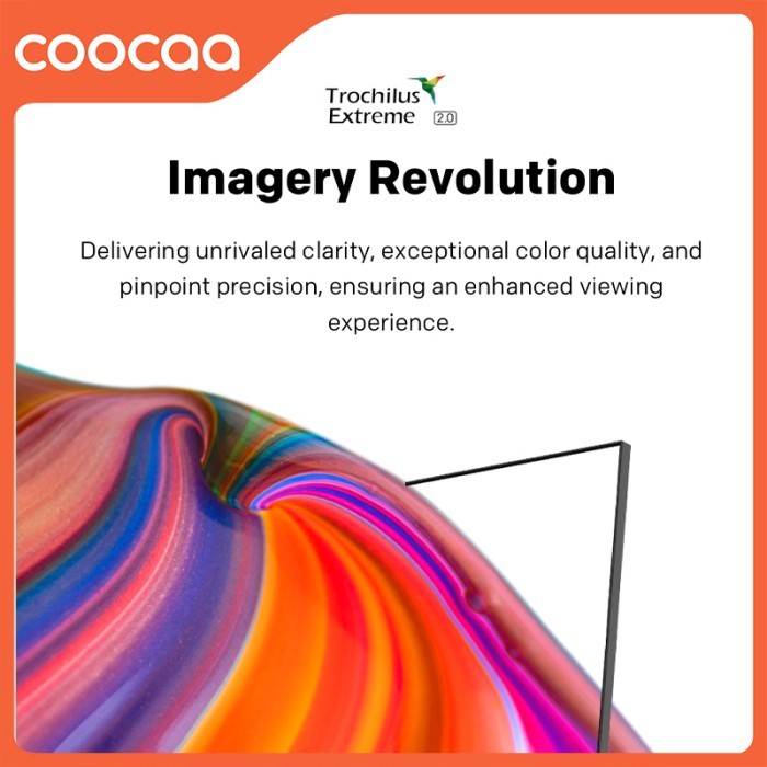 NEW COOCAA 43 inch GOOGLE TV-2K LED-TV COOCAA 43Z65