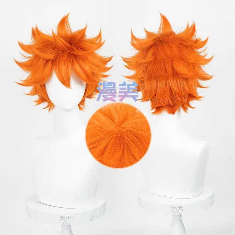 WAIFUKU - PO Wig Cosplay Wig Hinata Shoyo Haikyuu Asli Brand Manmèi Womanmei Ywailisi Alice