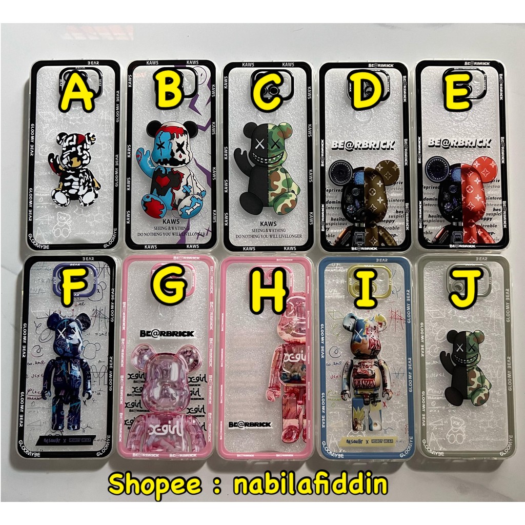 Softcase Karakter Casing Redmi Note 8 9 Case Bening