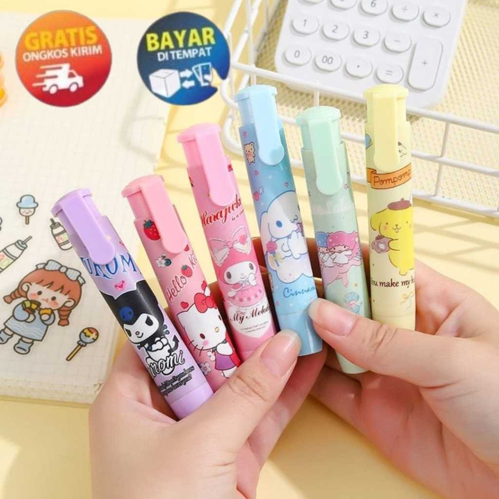 

KP157 - PENGHAPUS PENSIL PENGHAPUS MEKANIK PENGHAPUS MOTIF KARAKTER LUCU MECHANICAL ERASER PENGHAPUS LIPSTICK PENGHAPUS ERASER PENGHAPUS SEKOLAH