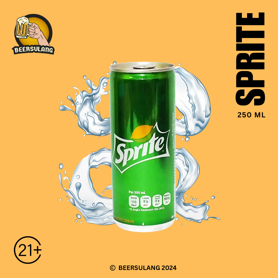 

Sprite Kaleng 250ml