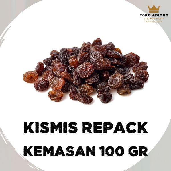 

KISMIS REPACK 100GR(1ONS)