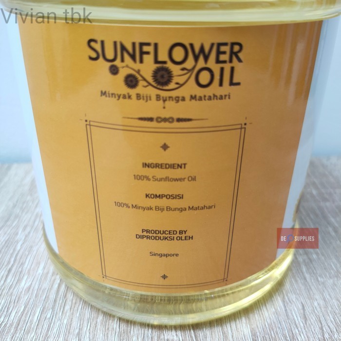 

vv Lily Flower Minyak Sunflower Oil 2L - Sun Flower Biji Bunga Matahari - Standar