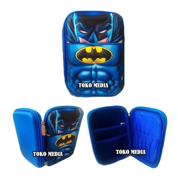 

[Best] Kotak / Tempat Pensil Organizer Karakter Ala Smiggle - BATMAN