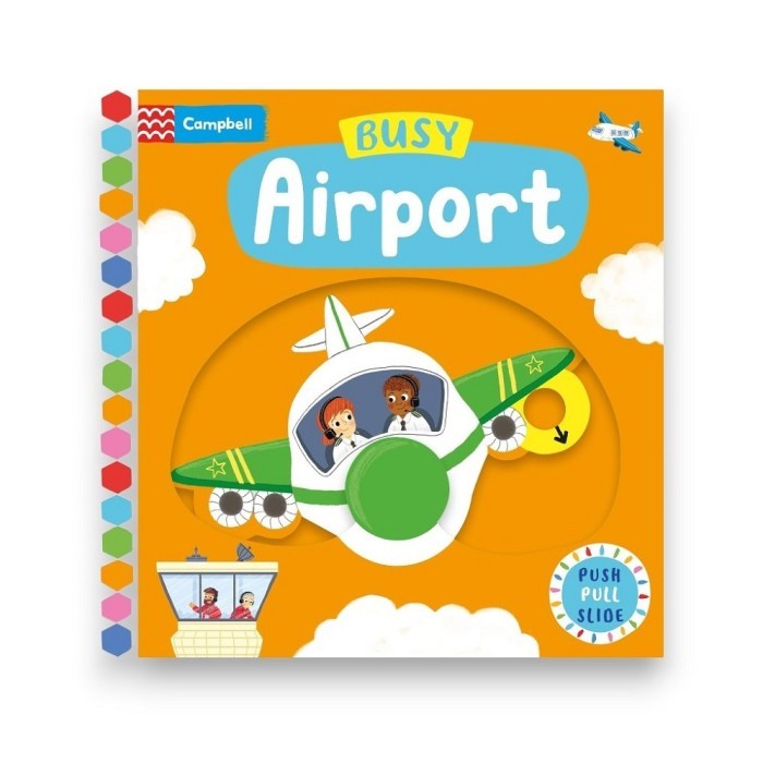 BUSY AIRPORT PUSH PULL SLIDE | 9781529084610