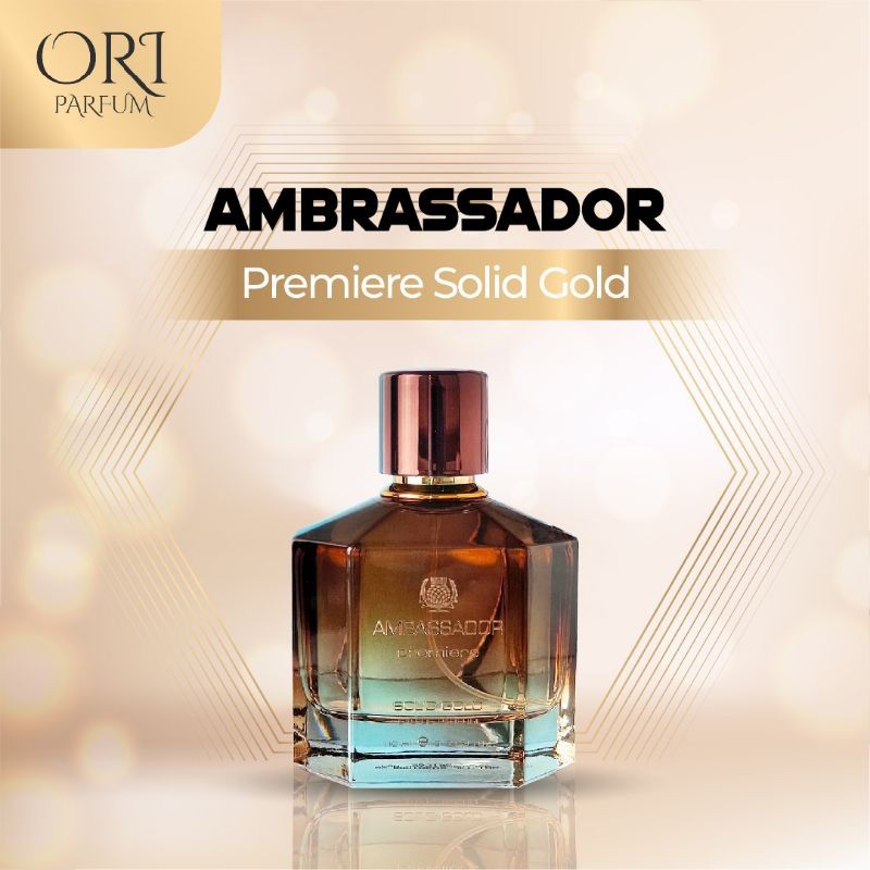Ambassador Premiere Solid Gold Original Asli