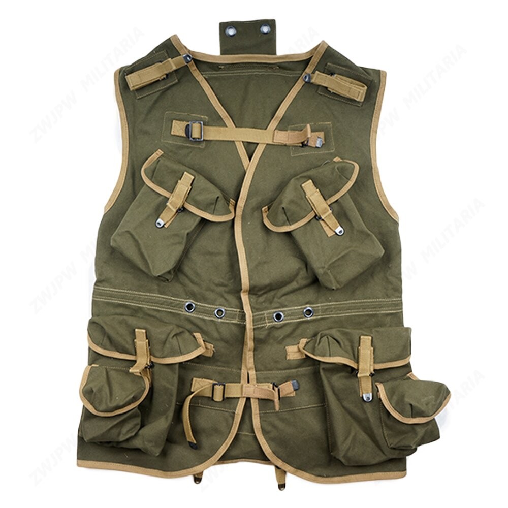 WW2 US ARMY D- DAY ASSUAULT VEST RMY GREEN REPLICA US11003