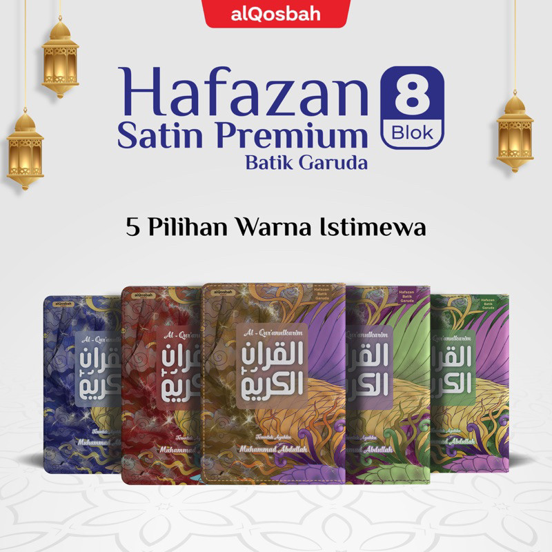AlQuran Jaket Batik Garuda Hafazan Perkata dan Perkata Latin Ukuran A5