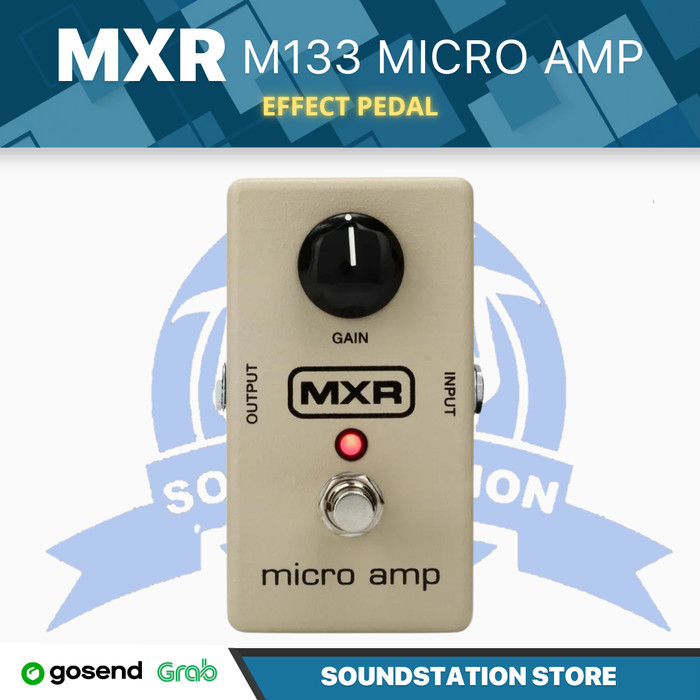 MXR M-133 Micro Amp Guitar Effect Pedal - Efek Pedal