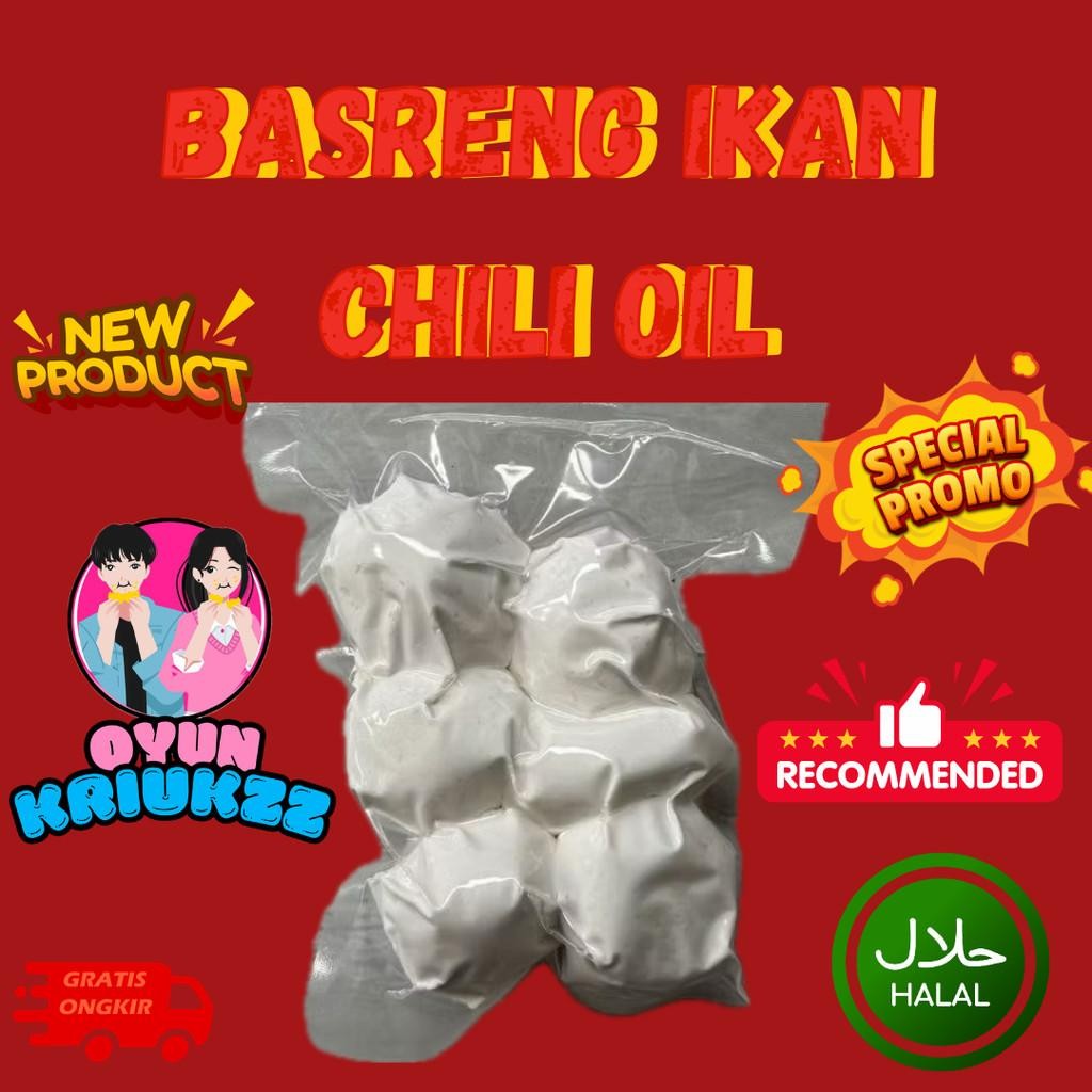 

BASRENG MENTAH ISI 6 FREE CHILI OIL Best Seller Cemilan Food Kering