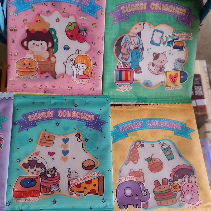 

Stiker Momo and Friends Cute Stiker Flag Set 4 Lembar / Stiker Cute Flake SET MOMO / Stiker TEMPEL