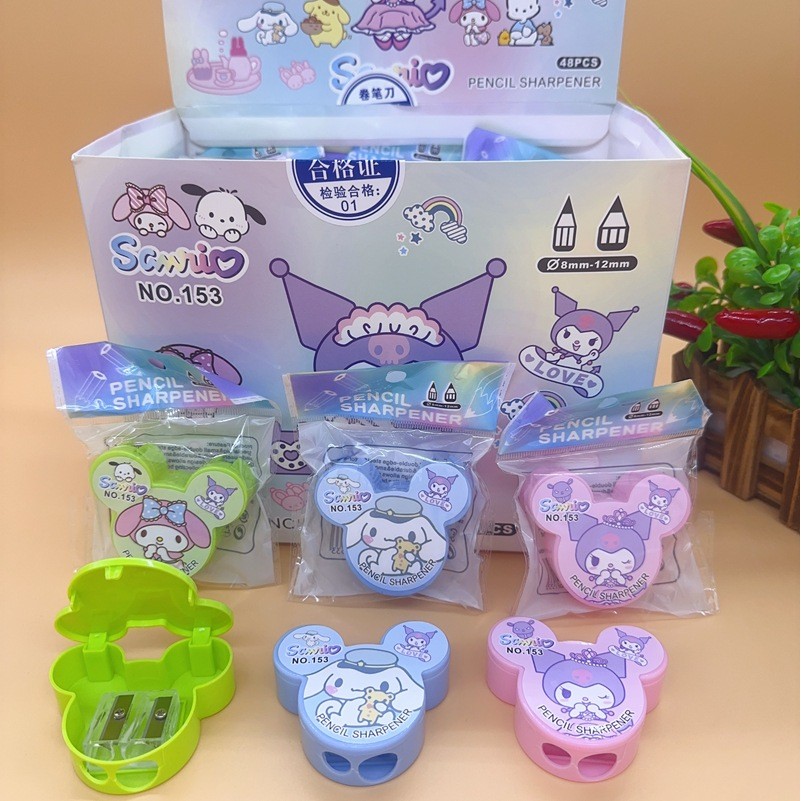 

[ CRATK ] PENGSERUT PENSIL MOTIF KAWAII MULTIFUNGSI DENGAN 2 LUBANG RAUTAN TAJAM / RAUTAN