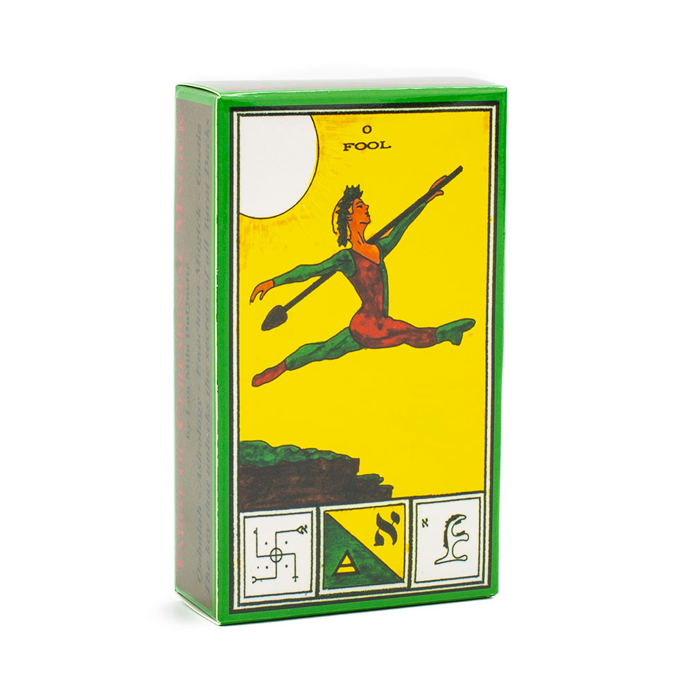 

80Pcs Tarot Deck Ceremonial Magick Cards A Pictorial Synthesis Three Great Pillars of 3rd Edition 10.6*6.3cm Board Game